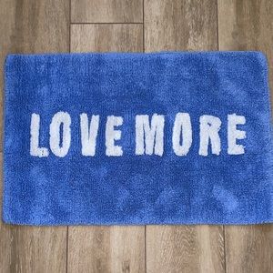 Room Essentials "Love More" Bath Mat